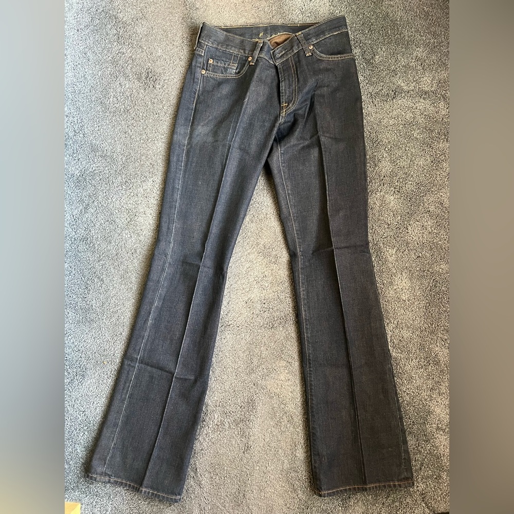 Jeans dark blue denim